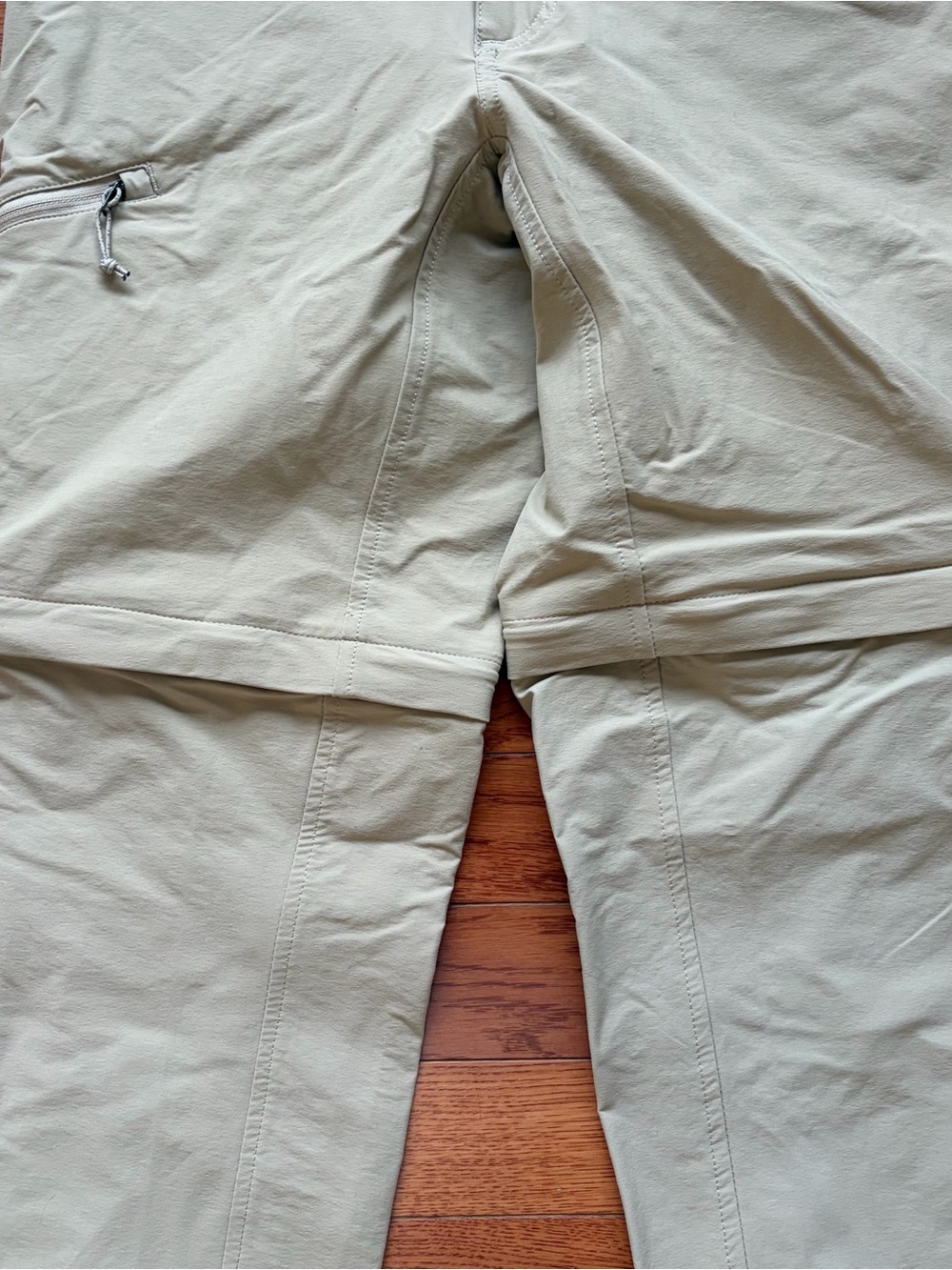 New Patagonia Quandary Convertible Pants Tan Slim Fit - Picture 2 of 6